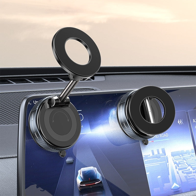 Vacuum Rotary Magnetic Car Phone Holder